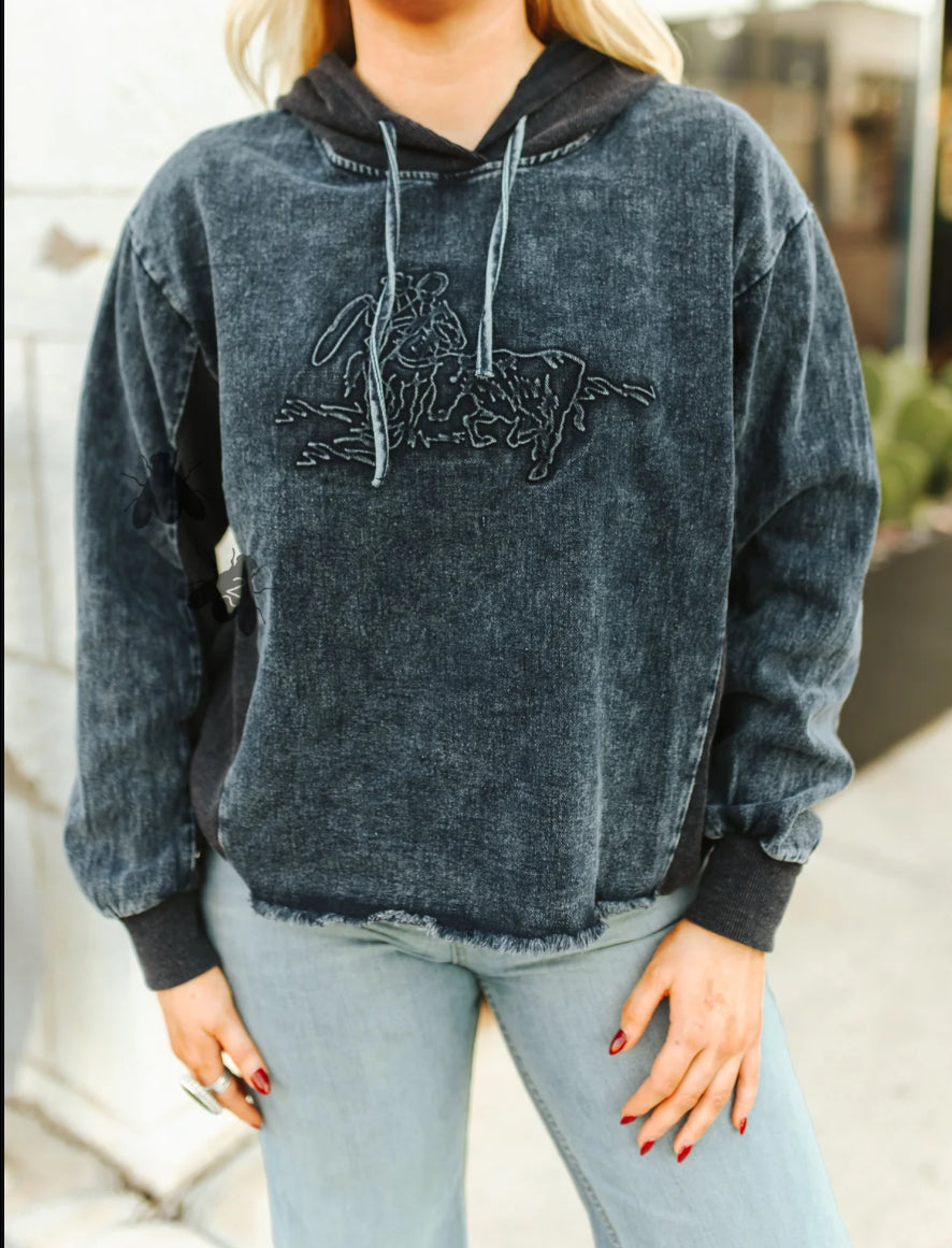 Urban denim hoodie pre-order