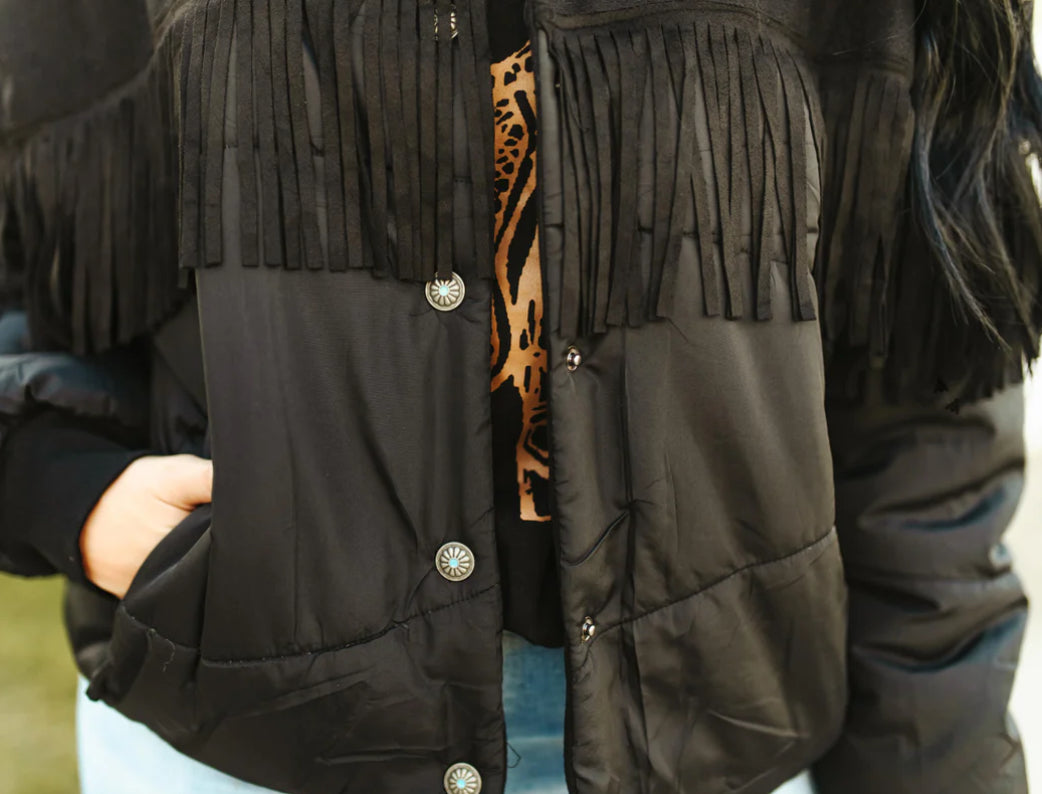 Western fringe Puffer Pre-order