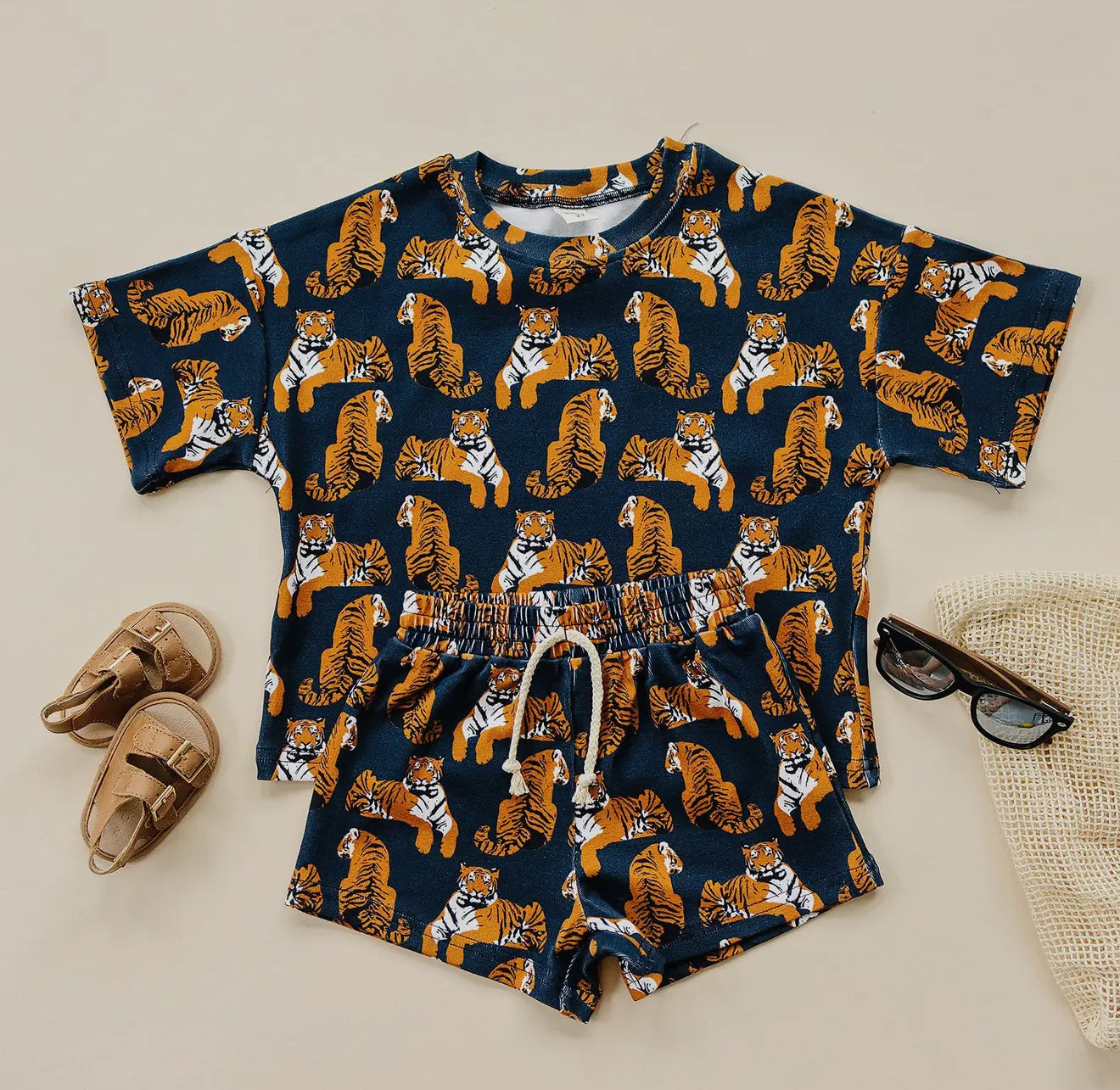 Oversized Tigers shorts set pre-order