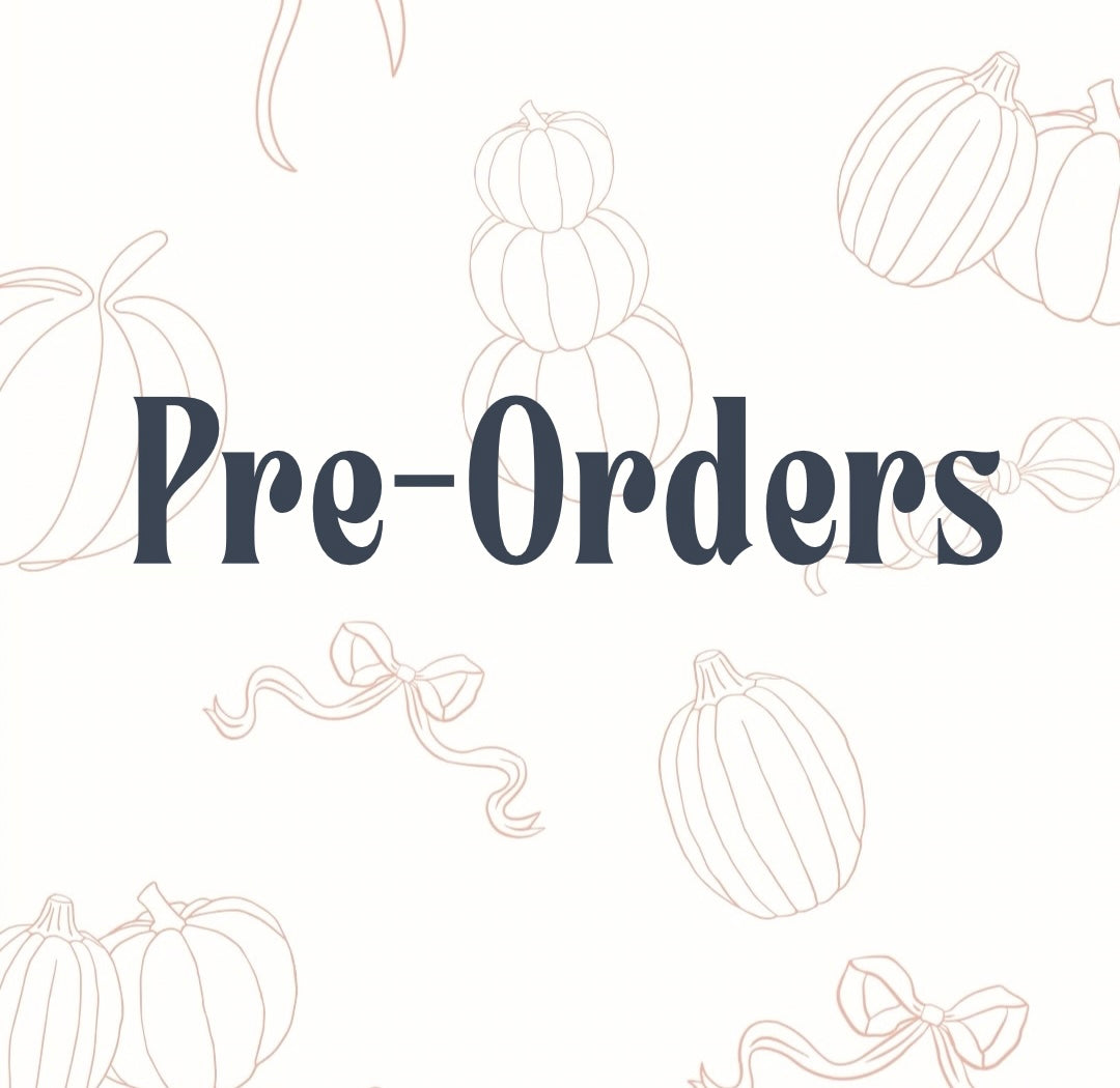 Pre-Orders