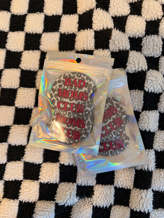 Bad Moms Club Car Coasters
