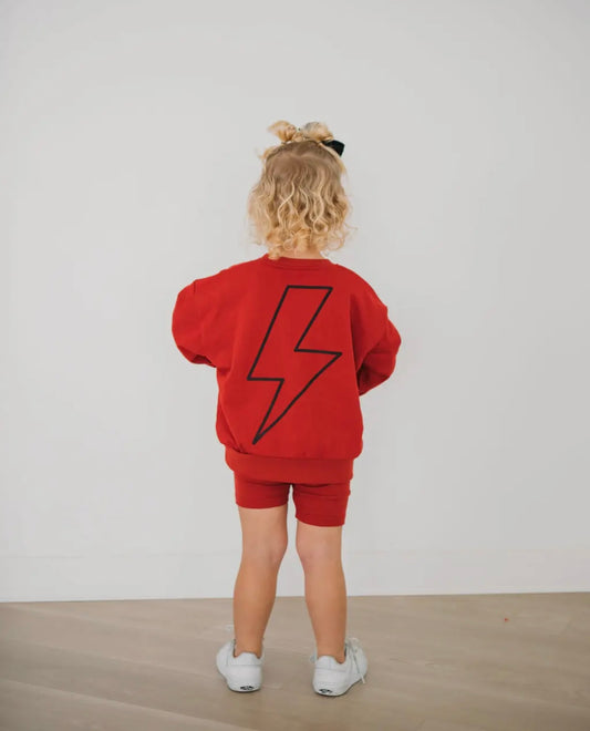 Red Lightening Bolt Set