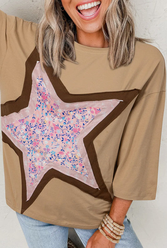 Star patchwork top pre-order