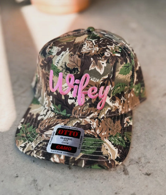 Wifey embroidered Trucker Pre-order
