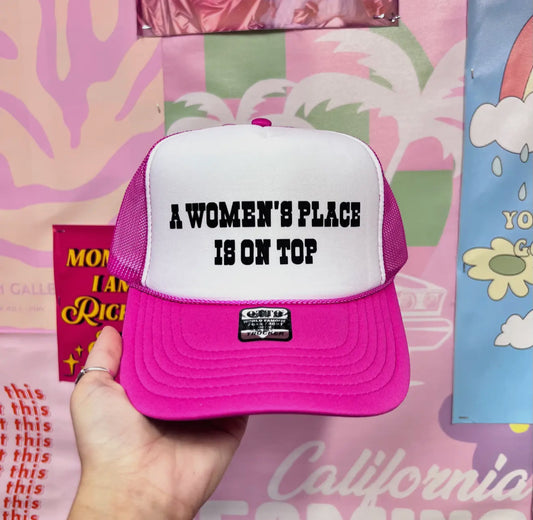 A Women’s Place Trucker Pre-order